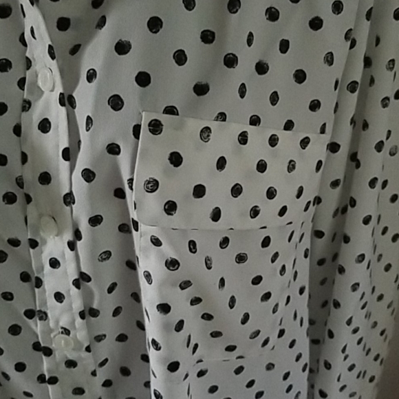 Apt 9 Button Down Blouse XL - Picture 2 of 5